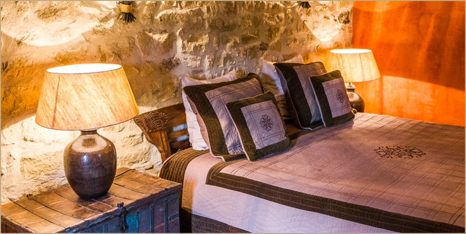 chambre pour deux avec vue piscine