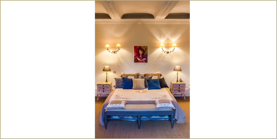 ambiance romantique chambre double