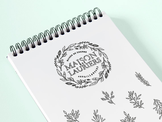 Logotype Dunlopillo par l'agence En Coulisses